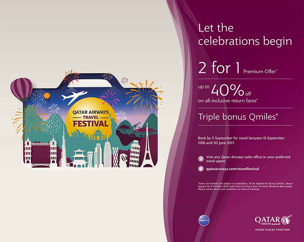 Qatar Airways Travel festival